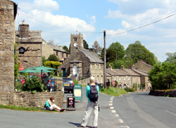 The village of Muker in Swaledale
